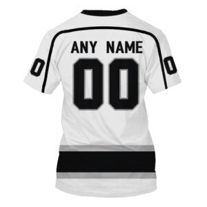 Nhl Los Angeles Kings Personalized White 3D Hoodie Shirt