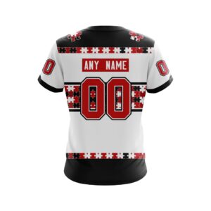 Nhl New Jersey Devils Autism Awareness Ver2 Personalized 3D Hoodie Shirt