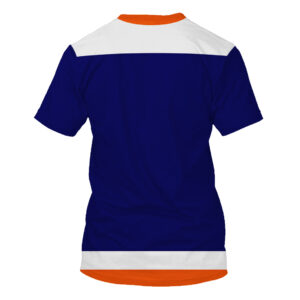 Nhl New York Islanders Personalized Blue White 3D Hoodie Shirt
