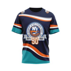 Nhl New York Islanders Specialized 2022 Concepts With 50 Years Anniversary Logo Kits Personalized 3D Hoodie Shirt