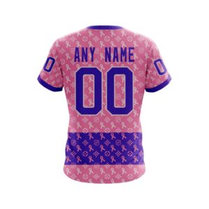 Nhl Ottawa Senators Fights Cancer Jersey Personalized 3D Hoodie Shirt