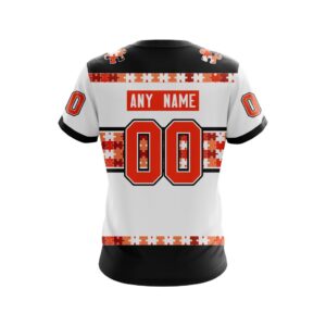 Nhl Philadelphia Flyers Autism Awareness Ver2 Personalized 3D Hoodie Shirt