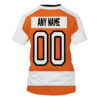 Nhl Philadelphia Flyers Personalized Orange 3D Hoodie Shirt
