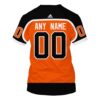 Nhl Philadelphia Flyers Reverse Retro Personalized 3D Hoodie Shirt