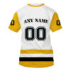 Nhl Pittsburgh Penguins Personalized White 3D Hoodie Shirt 4