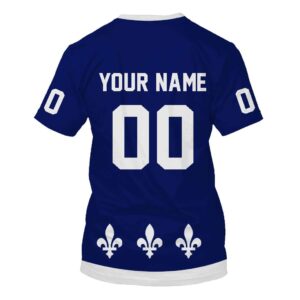Nhl Quebec Nordiques Personalized Navy 3D Hoodie Shirt