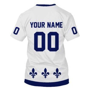 Nhl Quebec Nordiques Personalized White 3D Hoodie Shirt