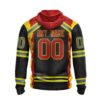 Nhl Seattle Kraken Honnor Firefighter Black Personalized 3D Hoodie Shirt