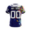 Nhl Tampa Bay Lightning Autism Awareness Ver2 Personalized 3D Hoodie Shirt