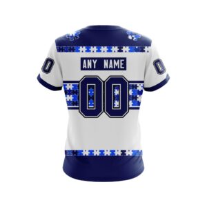 Nhl Tampa Bay Lightning Autism Awareness Ver3 Personalized 3D Hoodie Shirt