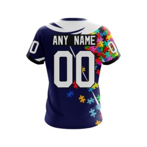 Nhl Toronto Maple Leafs Autism Awareness Ver2 Personalized 3D Hoodie Shirt