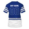 Nhl Toronto Maple Leafs Personalized Dark Blue 3D Hoodie Shirt