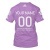 Nhl Toronto Maple Leafs Personalized Light Purple 3D Hoodie Shirt