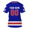 Nhl United States National MenS Hockey Team Personalized Blue 3D Hoodie Shirt
