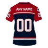 Nhl United States National MenS Hockey Team Personalized Red Navy 3D Hoodie Shirt