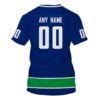 Nhl Vancouver Canucks Personalized Blue 3D Hoodie Shirt