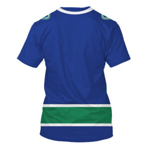 Nhl Vancouver Canucks Personalized Blue Green 3D Hoodie Shirt