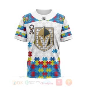 Nhl Vegas Golden Knights Autism Awareness Personalized 3D Hoodie Shirt %E2%80%93 Limtied Edition