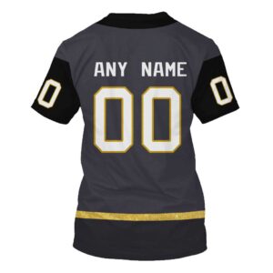 Nhl Vegas Golden Knights Personalized Grey 3D Hoodie Shirt