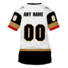 Nhl Vegas Golden Knights Personalized White 3D Hoodie Shirt