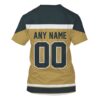 Nhl Vegas Golden Knights Personalized Yellow 3D Hoodie Shirt