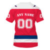 Nhl Washington Capitals Personalized Red White 3D Hoodie Shirt 5