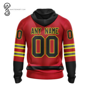 Nhl Washington Capitals Specialized Honor Firefighter As Hero Of The Game Full Print Shirt