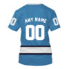 Nhl Winnipeg Jets Personalized Blue 3D Hoodie Shirt