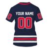 Nhl Winnipeg Jets Personalized Navy 3D Hoodie Shirt