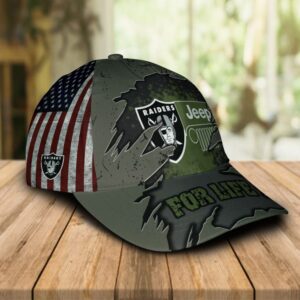 Oakland Raiders Jeep Cap