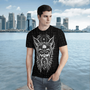 Odin Vegvisir Black 3D Shirt Hoodie