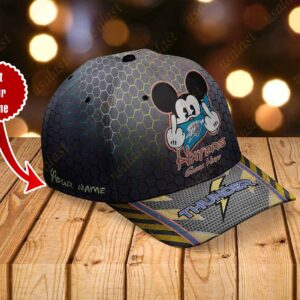 Oklahoma City Thunder Mickey Mouse Haters Gonna Hate Custom Name Hat Cap