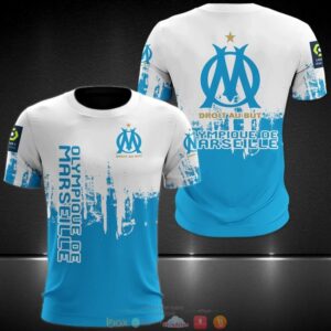 Olympique De Marseille Droit Au But Blue 3D Shirt Hoodie