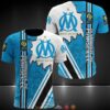 Olympique De Marseille Ligue 1 3D Shirt Hoodie