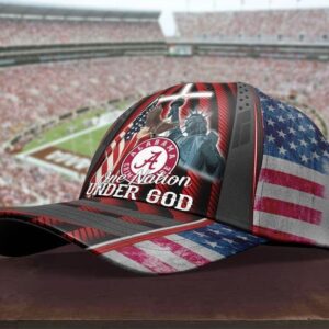 One Nation Alabama Crimson Tide Under God Classic Cap