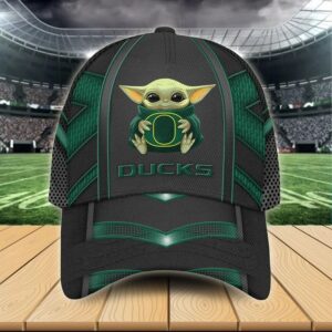 Oregon Ducks And Baby Yoda Classic Cap