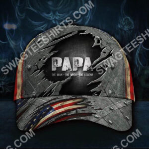 Papa The Man The Myth The Legend Classic Cap