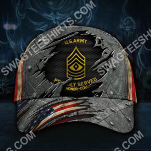 Patriotic Proud Us Army America Flag All Over Printed Classic Cap