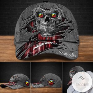 Personalized Abarth Skull For Fans Cap