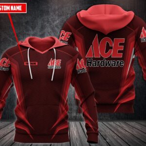 Personalized Ace Hardware Red Custom 3D Fleece Hoodie Hoodie