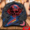 Personalized Afl Adelaide Crows 3D Skull Custom Name Cap