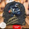 Personalized Afl Collingwood Magpies 3D Mascot Hat Cap