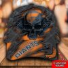 Personalized Afl Gold Coast Giants 3D Skull Custom Name Cap
