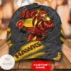 Personalized Afl Hawthorn Hawks 3D Mascot Hat Cap
