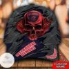 Personalized Afl Melbourne Demons 3D Skull Hat Cap