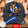 Personalized Afl North Melbourne Kangaroos 3D Mascot Hat Cap