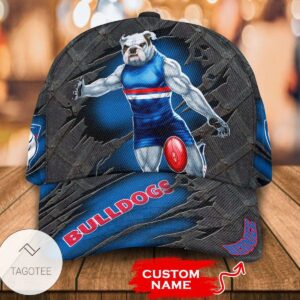 Personalized Afl Western Bulldogs 3D Mascot Hat Cap