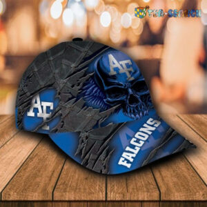 Personalized Air Force Falcons 3D Skull Cap Hat