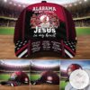 Personalized Alabama In My Veins Jesus In My Heart Cap Custom Baseball Classic Cap