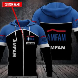 Personalized Amfam Custom Hoodie Fleece Hoodie